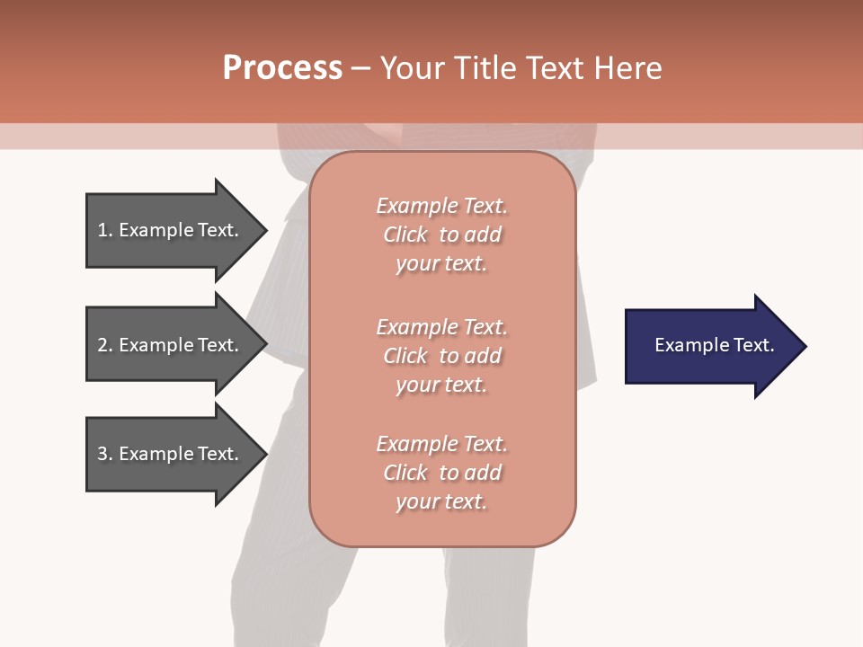 Folded Twenties Standing PowerPoint Template
