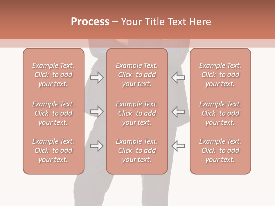 Folded Twenties Standing PowerPoint Template