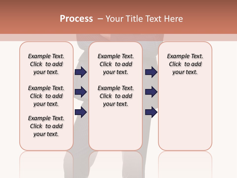 Folded Twenties Standing PowerPoint Template