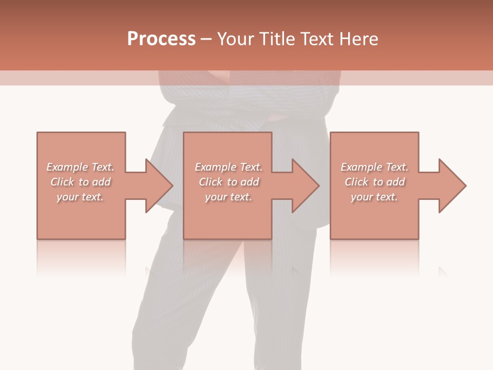 Folded Twenties Standing PowerPoint Template