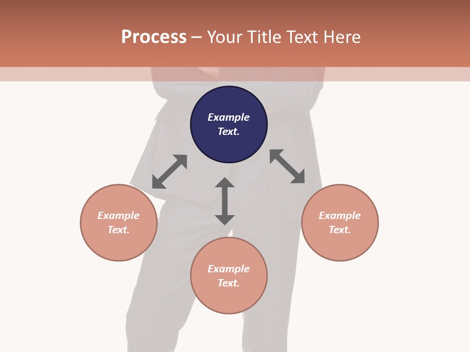 Folded Twenties Standing PowerPoint Template