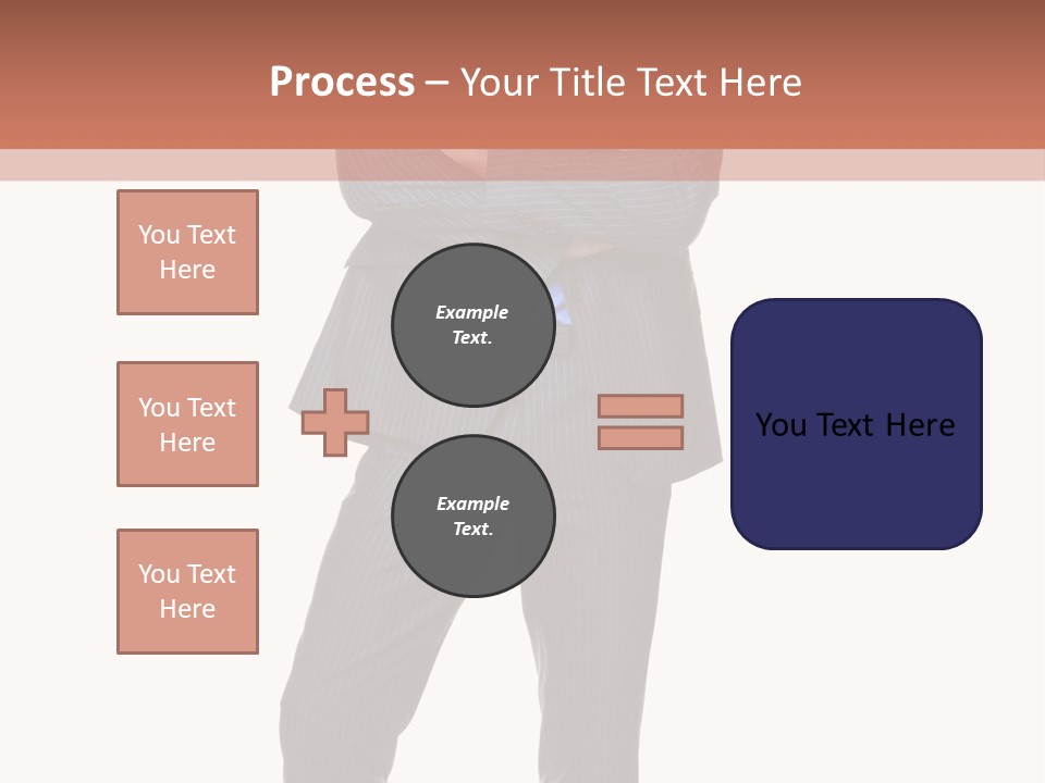 Folded Twenties Standing PowerPoint Template
