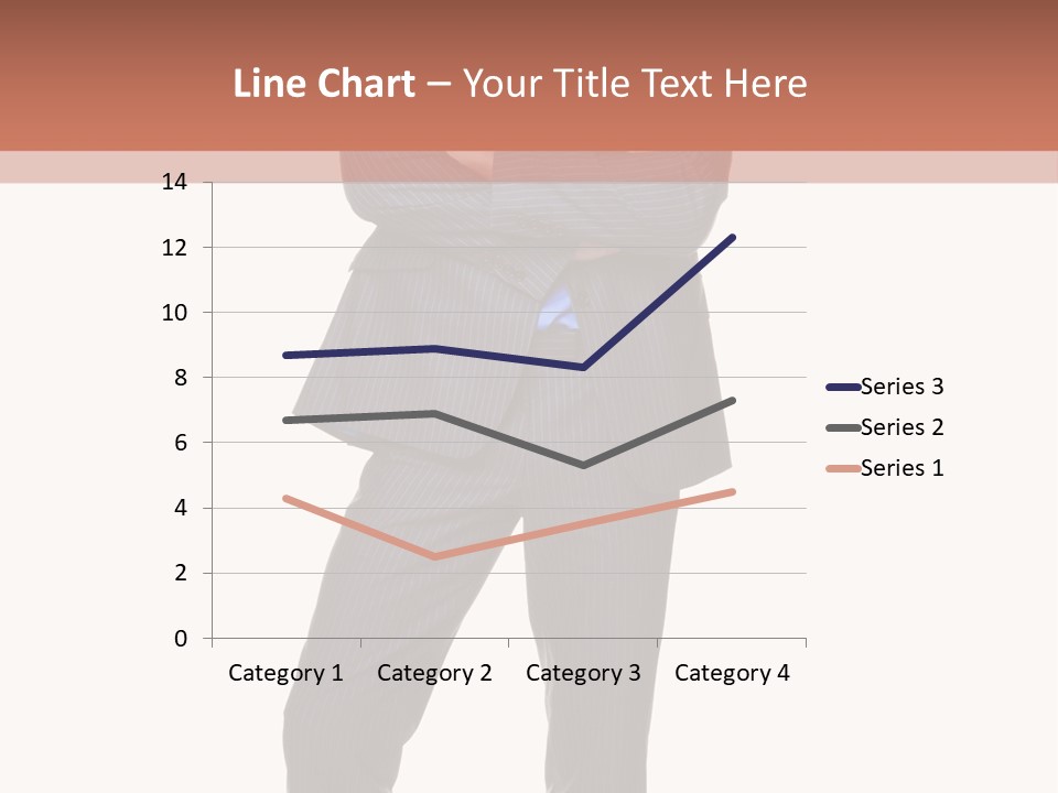 Folded Twenties Standing PowerPoint Template