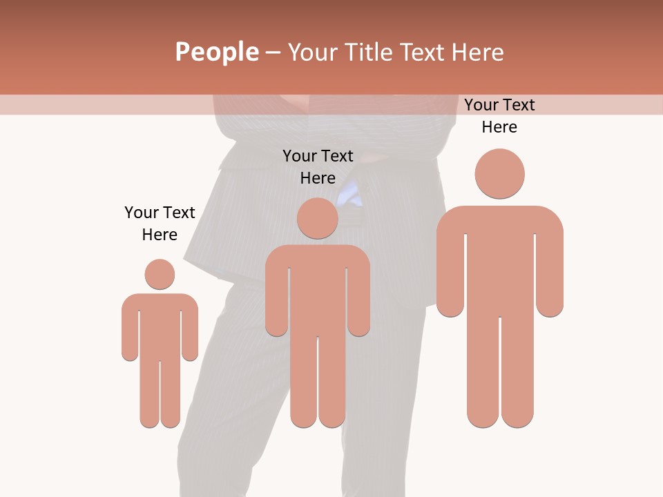 Folded Twenties Standing PowerPoint Template