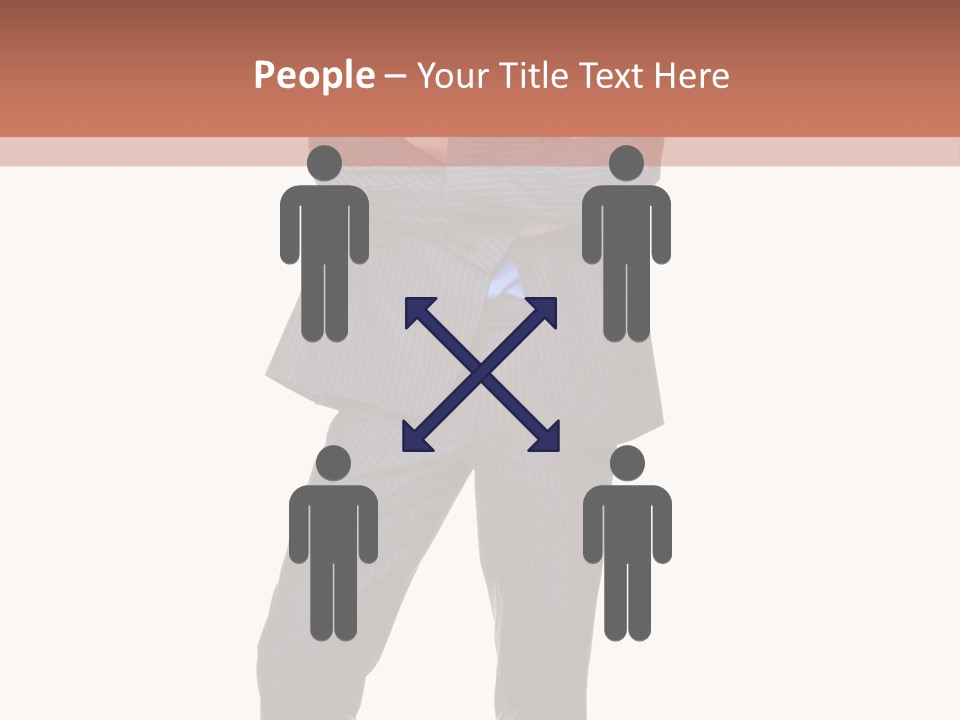 Folded Twenties Standing PowerPoint Template