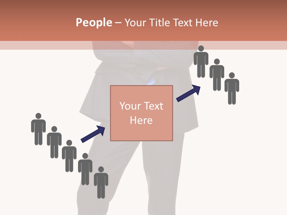 Folded Twenties Standing PowerPoint Template