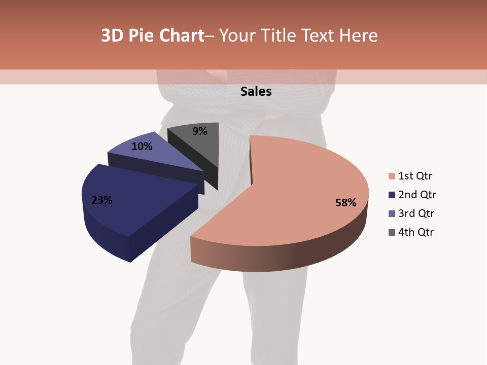 Folded Twenties Standing PowerPoint Template