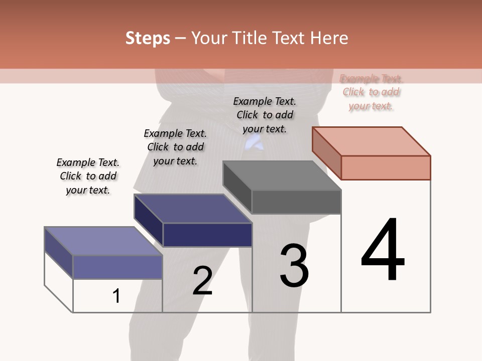 Folded Twenties Standing PowerPoint Template
