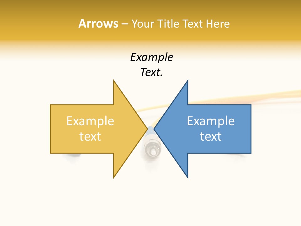 Provider Connection Yellow PowerPoint Template