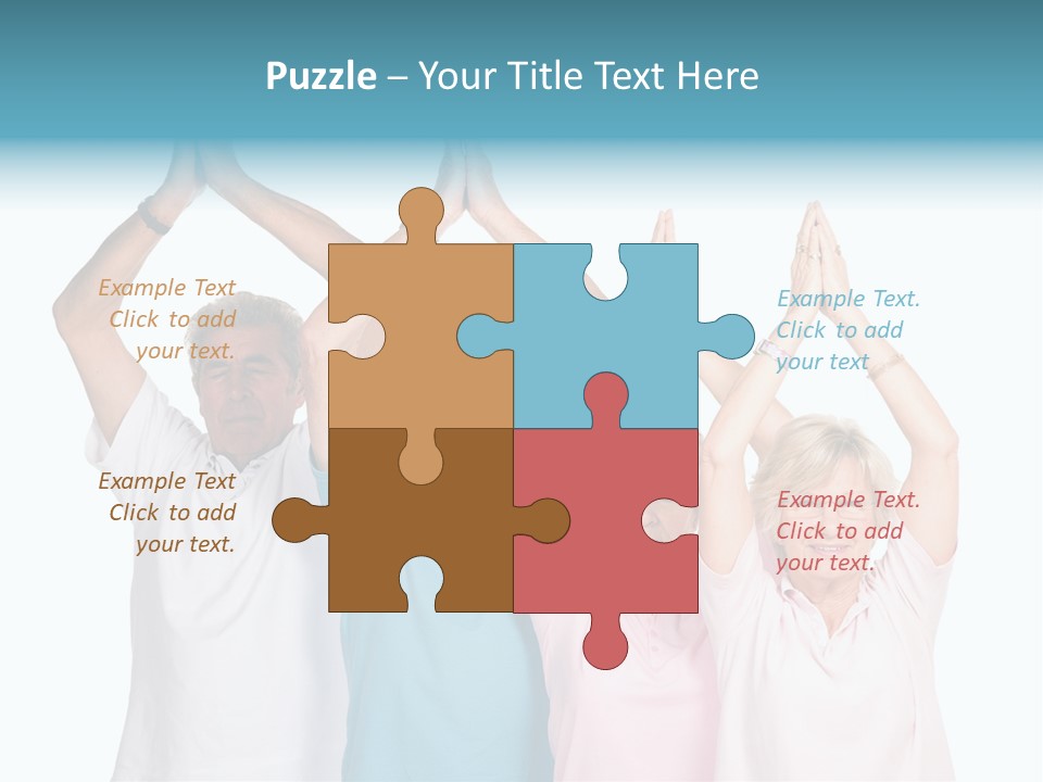 Smiling Body Lady PowerPoint Template