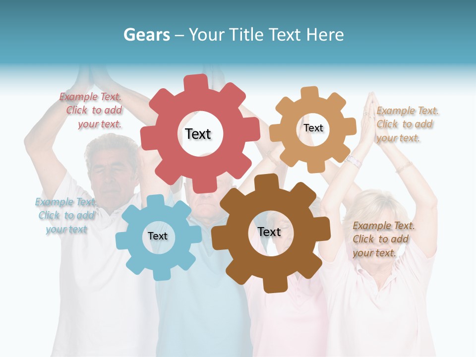 Smiling Body Lady PowerPoint Template