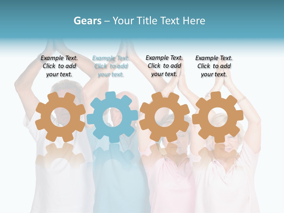 Smiling Body Lady PowerPoint Template