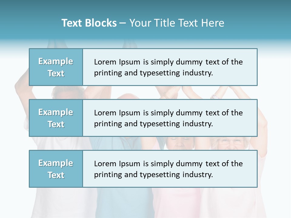 Smiling Body Lady PowerPoint Template