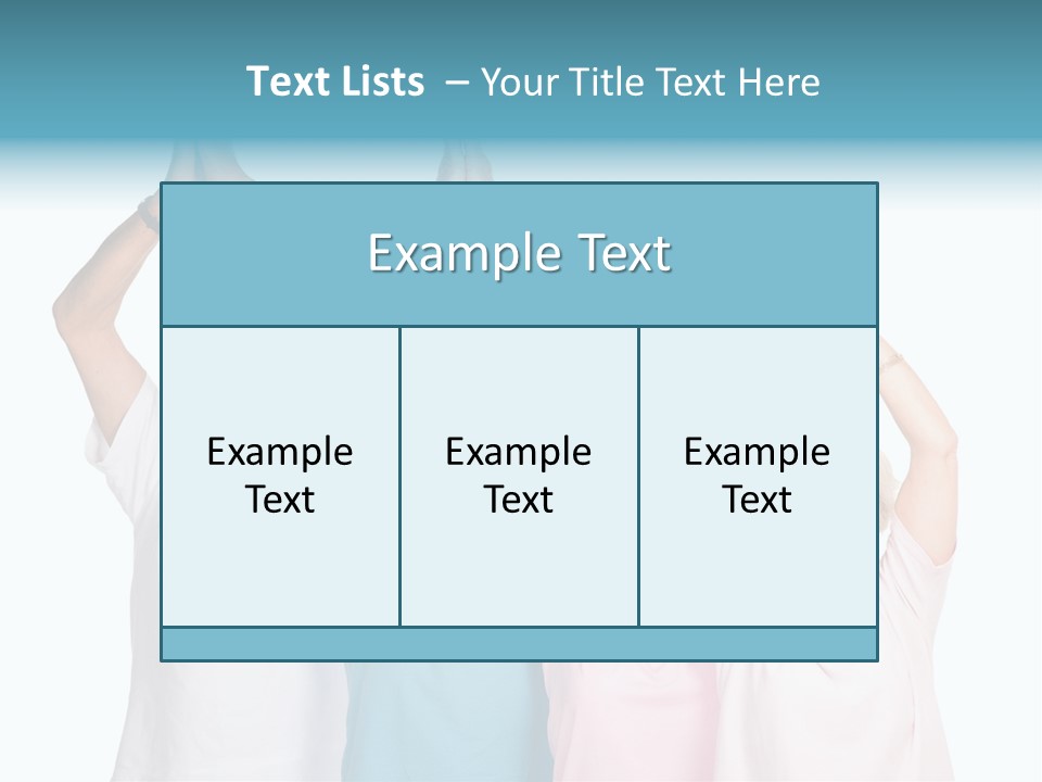 Smiling Body Lady PowerPoint Template