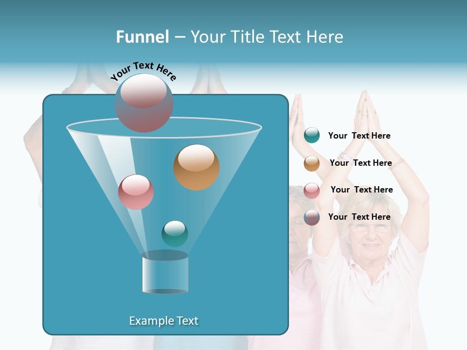 Smiling Body Lady PowerPoint Template