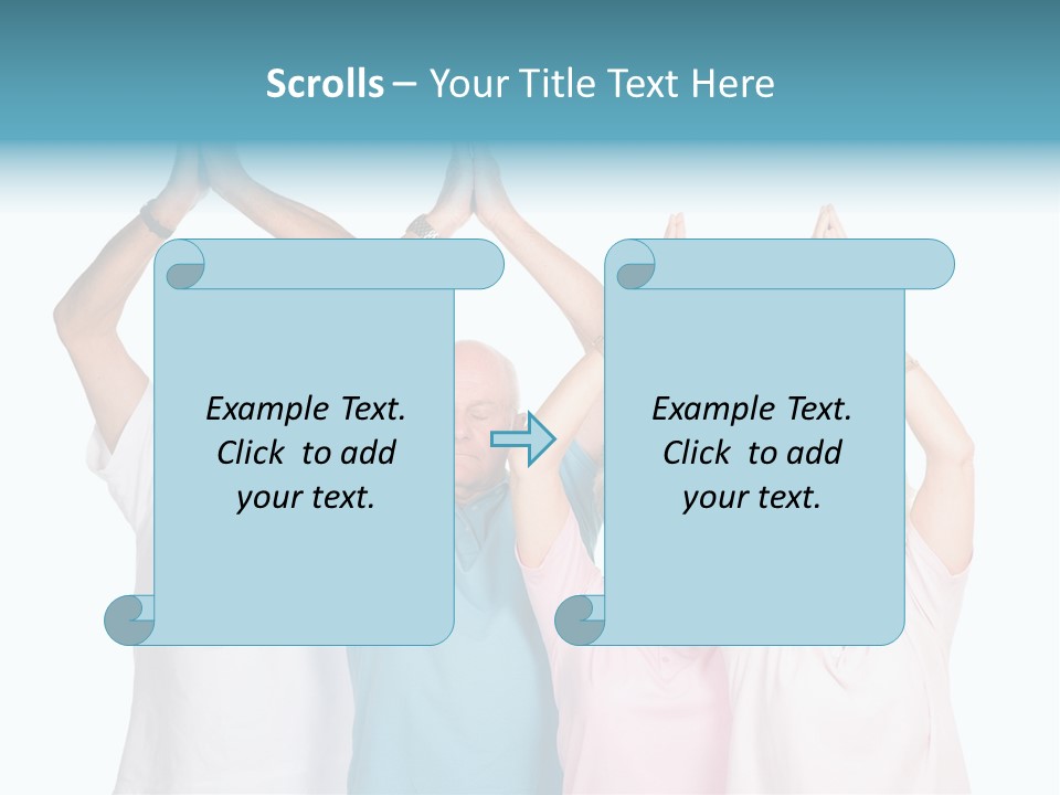Smiling Body Lady PowerPoint Template