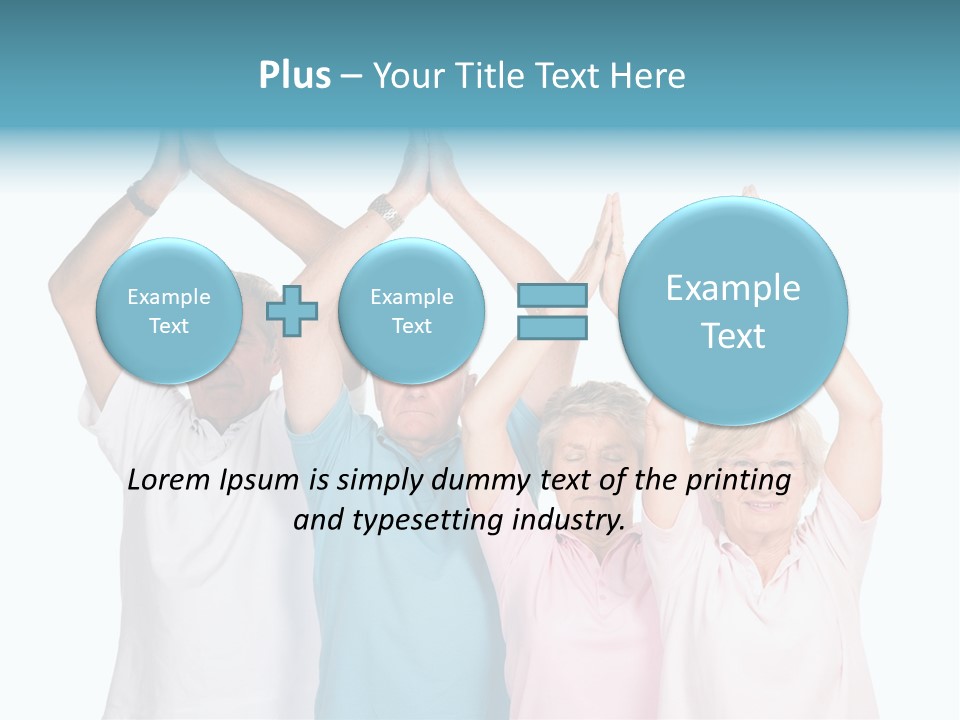 Smiling Body Lady PowerPoint Template