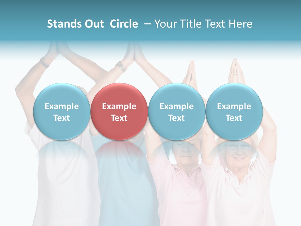 Smiling Body Lady PowerPoint Template