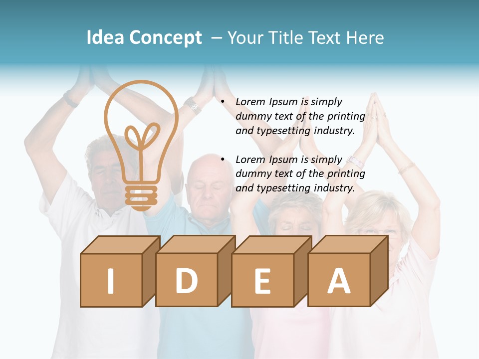 Smiling Body Lady PowerPoint Template