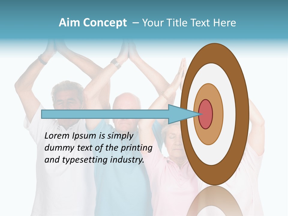 Smiling Body Lady PowerPoint Template