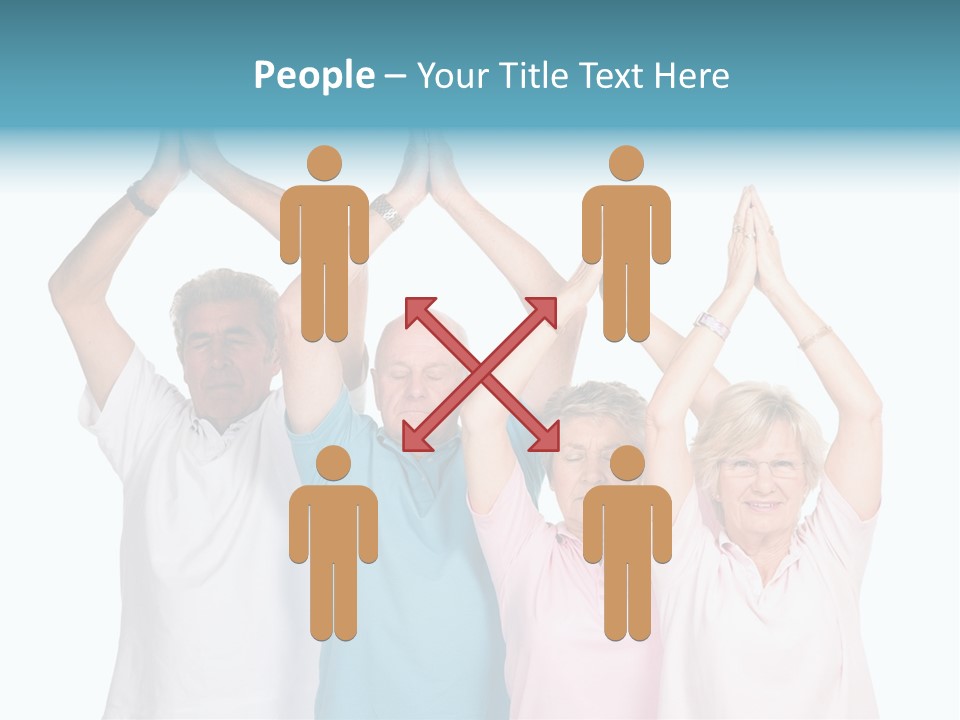 Smiling Body Lady PowerPoint Template