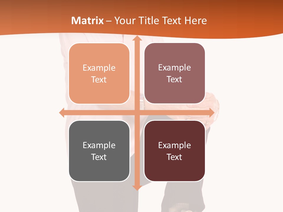 Uniform Desert Officer PowerPoint Template