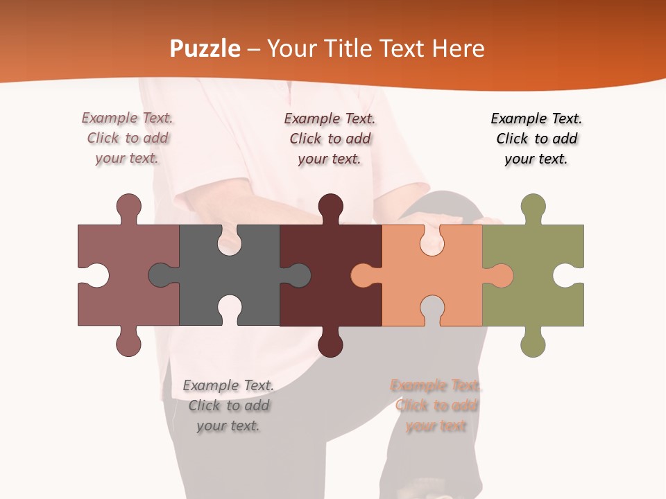 Uniform Desert Officer PowerPoint Template