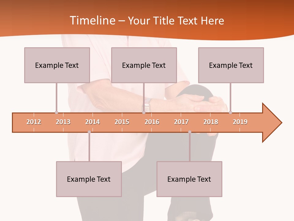Uniform Desert Officer PowerPoint Template
