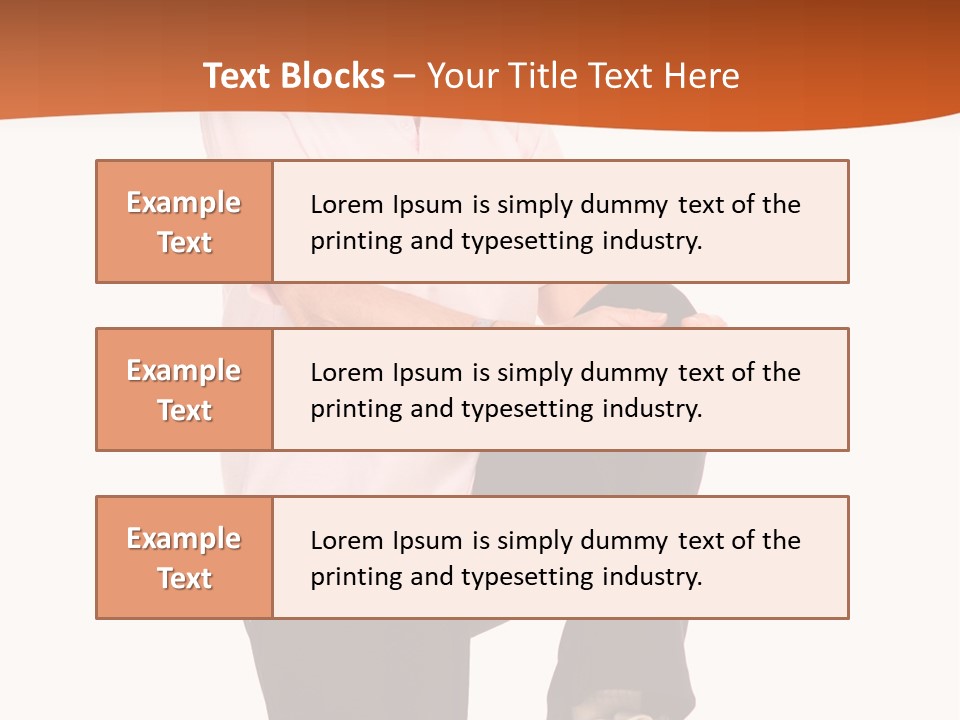 Uniform Desert Officer PowerPoint Template