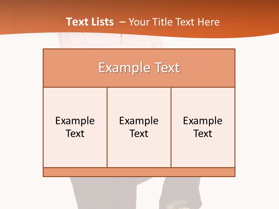 Uniform Desert Officer PowerPoint Template