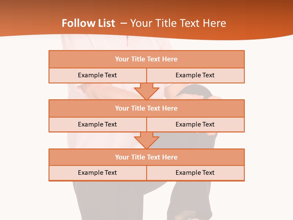 Uniform Desert Officer PowerPoint Template