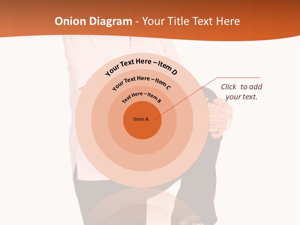 Uniform Desert Officer PowerPoint Template