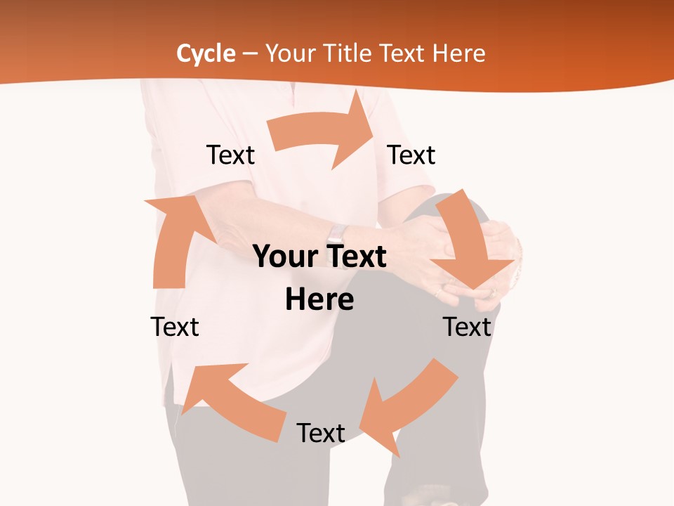 Uniform Desert Officer PowerPoint Template