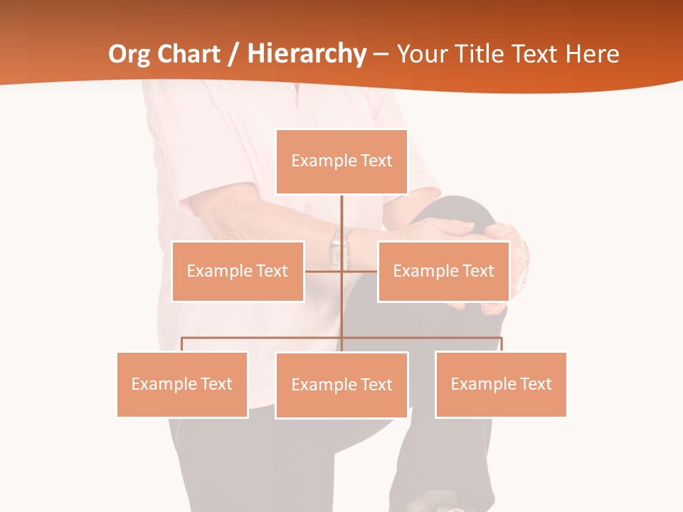 Uniform Desert Officer PowerPoint Template