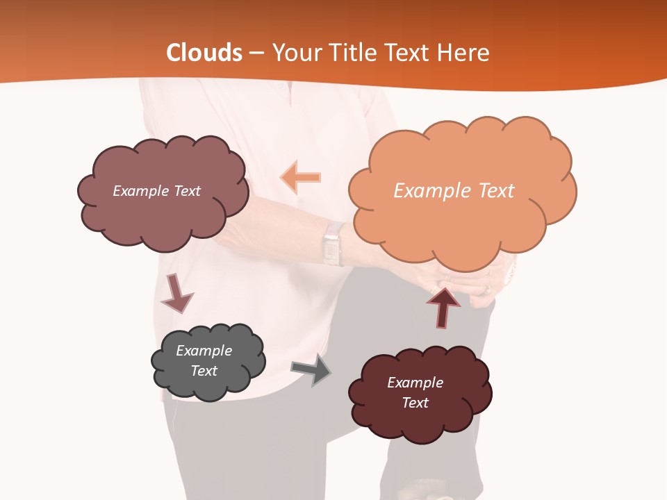 Uniform Desert Officer PowerPoint Template