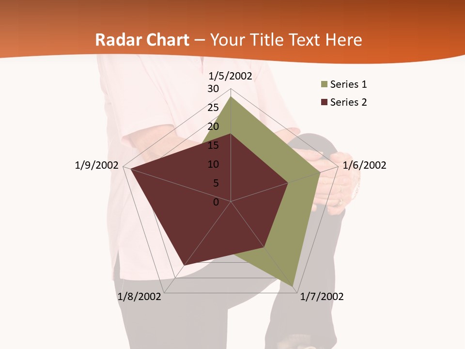 Uniform Desert Officer PowerPoint Template