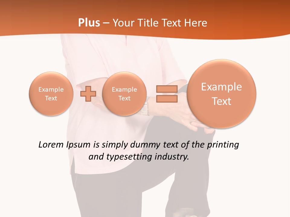 Uniform Desert Officer PowerPoint Template