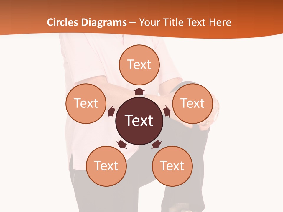 Uniform Desert Officer PowerPoint Template