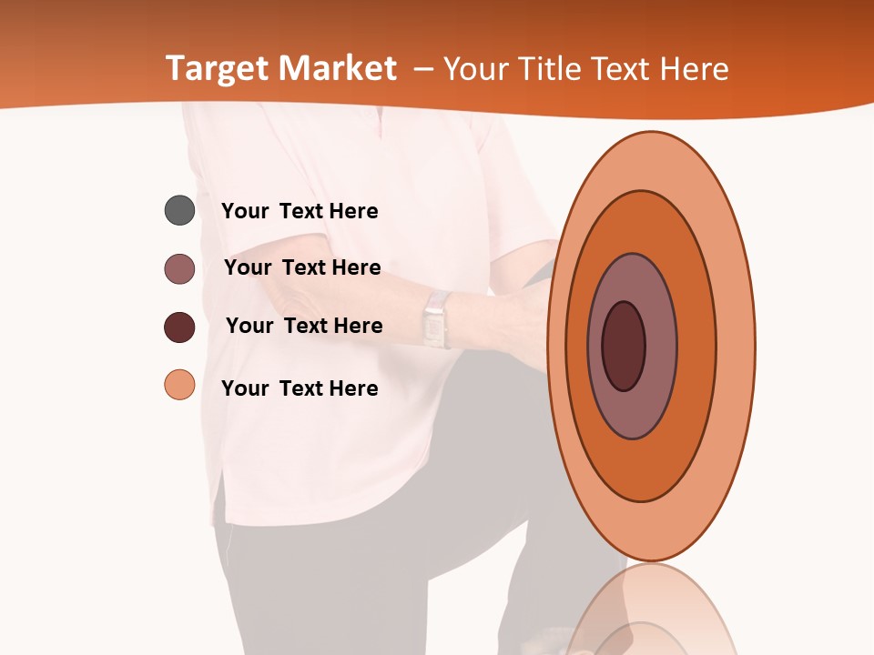 Uniform Desert Officer PowerPoint Template