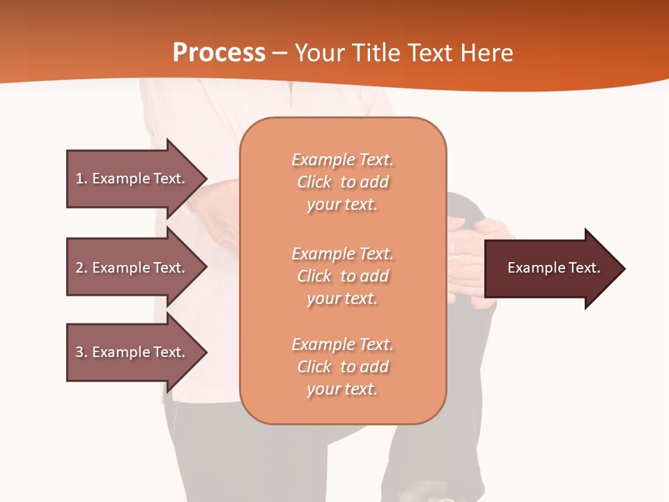 Uniform Desert Officer PowerPoint Template