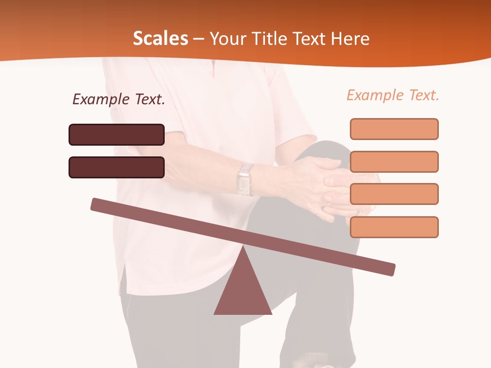 Uniform Desert Officer PowerPoint Template