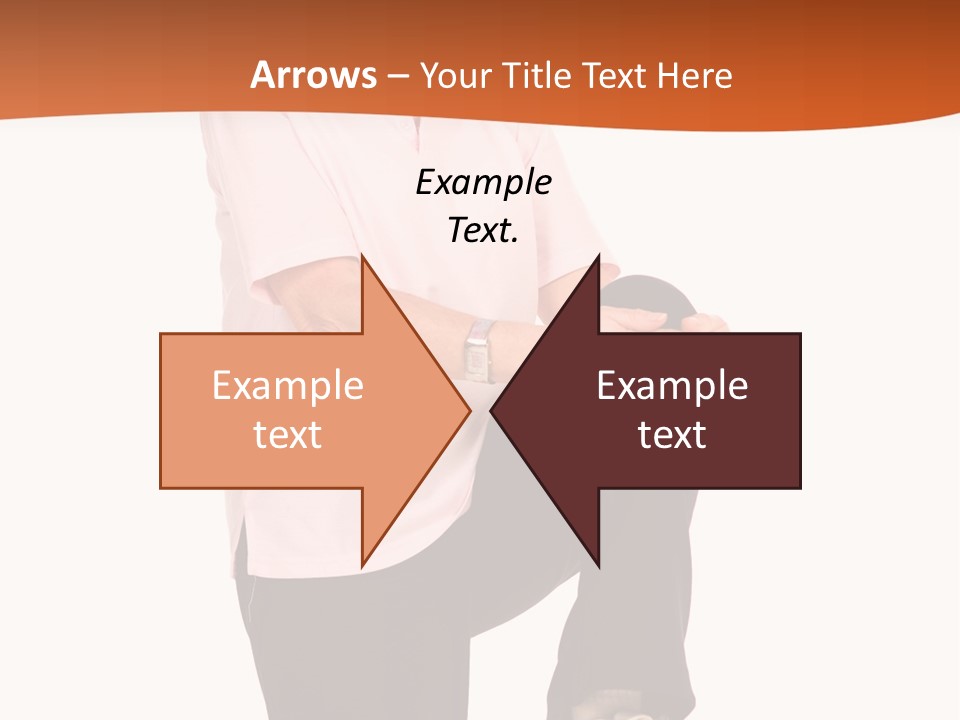 Uniform Desert Officer PowerPoint Template