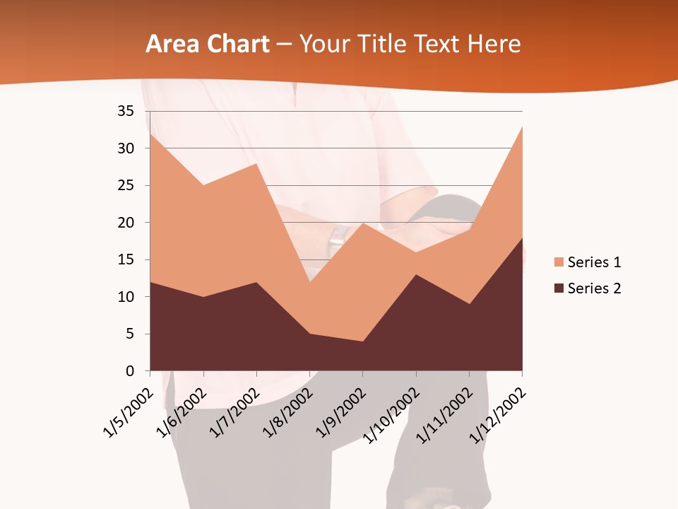 Uniform Desert Officer PowerPoint Template