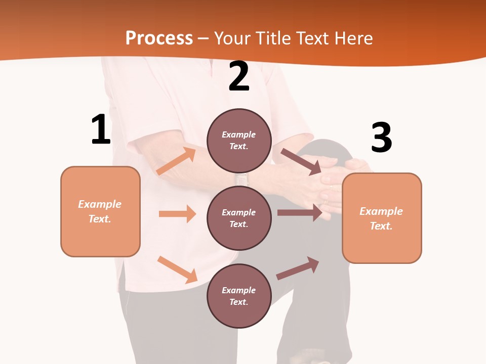 Uniform Desert Officer PowerPoint Template