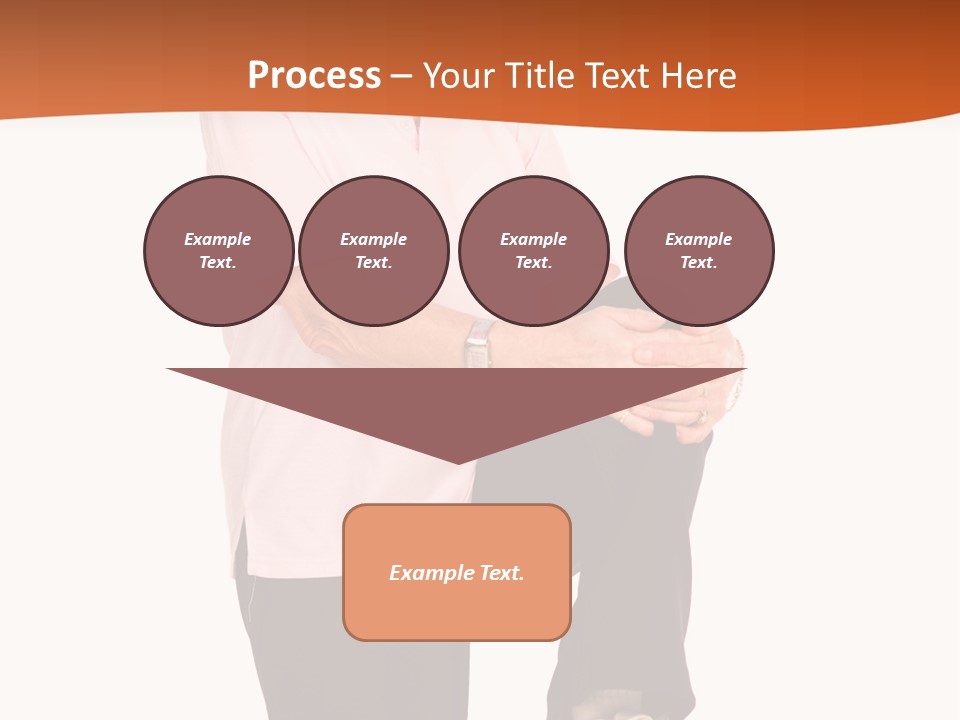 Uniform Desert Officer PowerPoint Template
