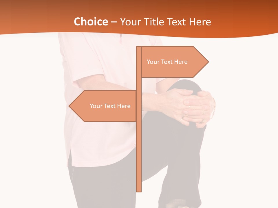 Uniform Desert Officer PowerPoint Template