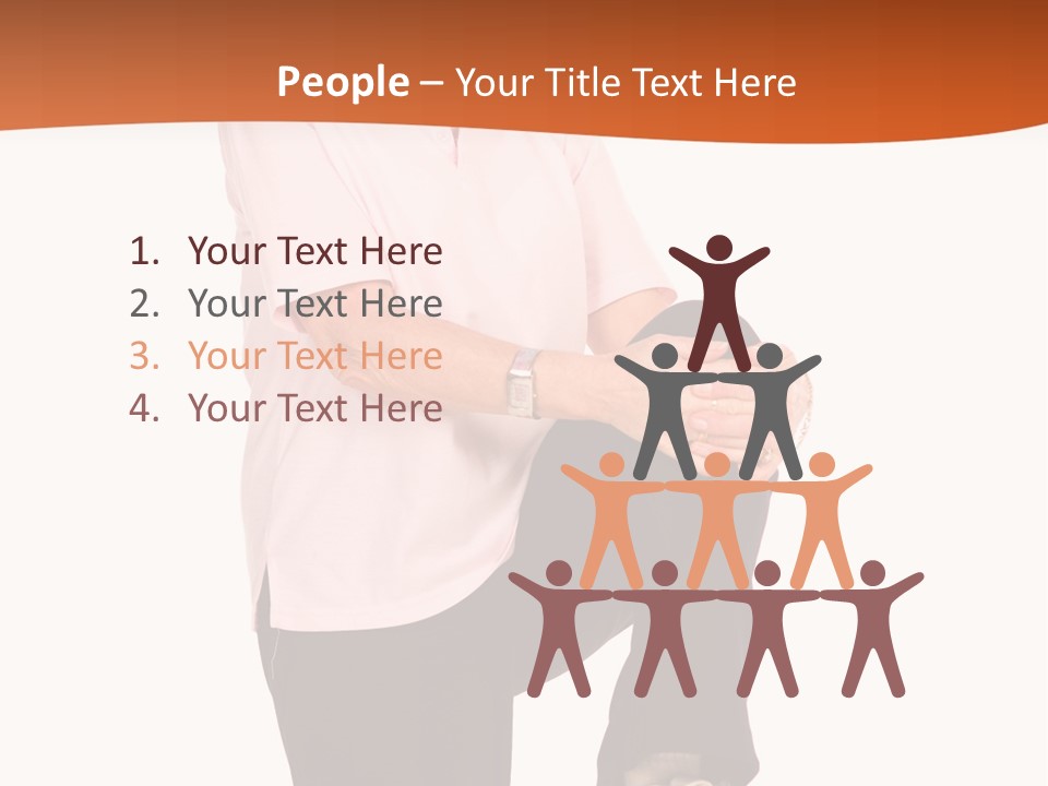 Uniform Desert Officer PowerPoint Template