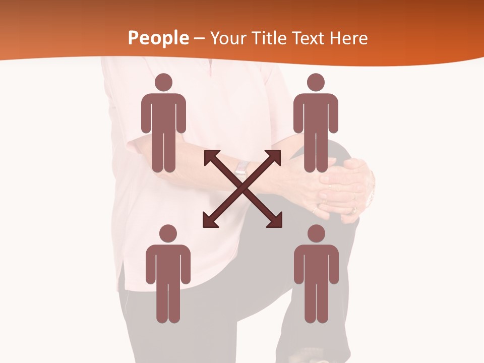 Uniform Desert Officer PowerPoint Template