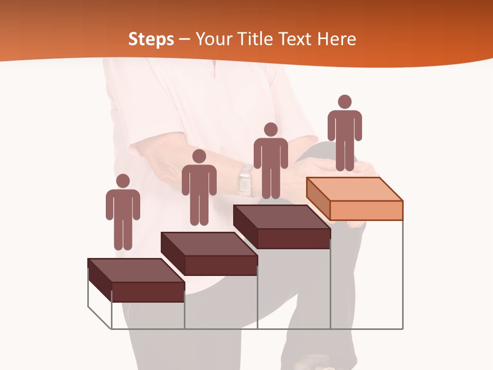 Uniform Desert Officer PowerPoint Template