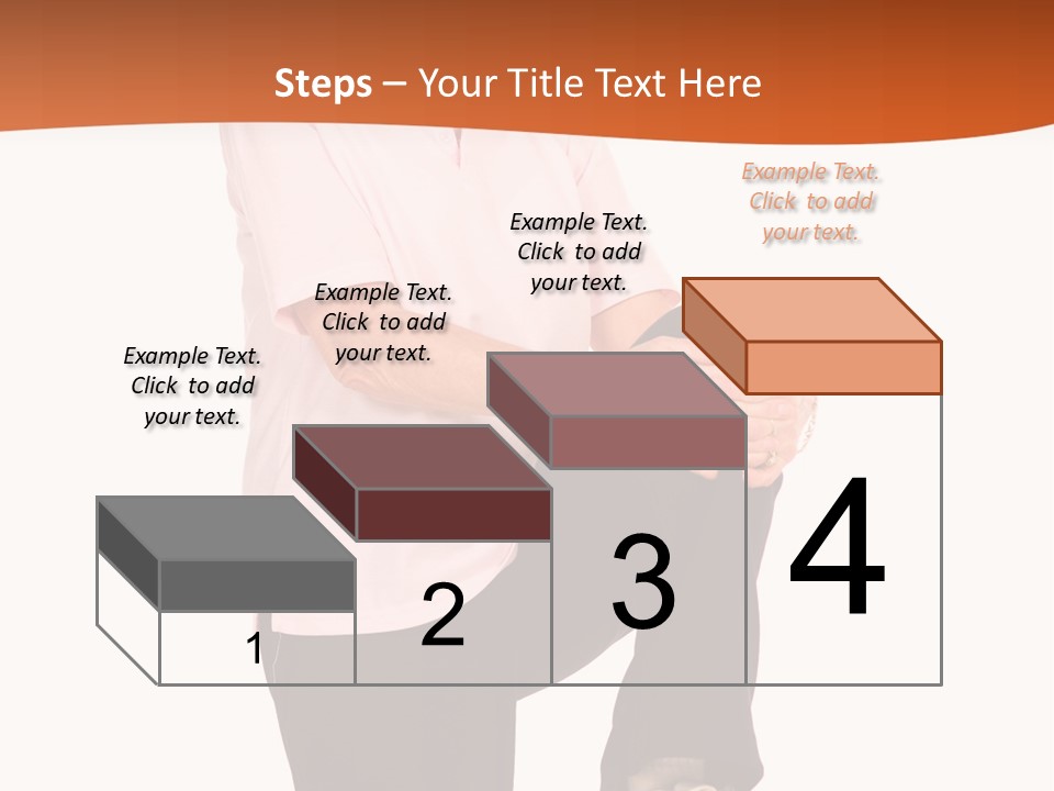 Uniform Desert Officer PowerPoint Template